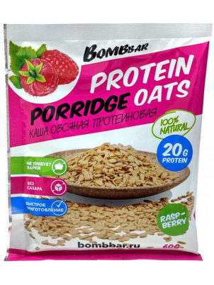 Bombbar Protein Porridge Oats 60gr Малина