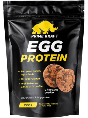 Prime Kraft Egg Protein Шоколадное печенье 900g 900 г