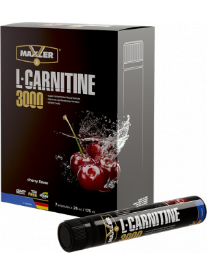 Maxler L-Carnitine 7x25 ml 3000 mg 7 ампул