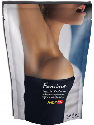 Power Pro  Мультикомпонентный протеин для женщин FEMINE 1000g 1000 г