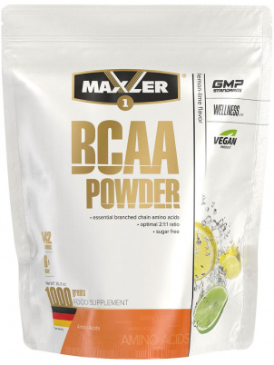 Maxler BCAA Powder 2:1:1 без сахара 1000g 1000 г