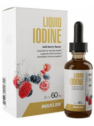Maxler Iodine drops 60ml (65 g) Дикая ягода 60 мл