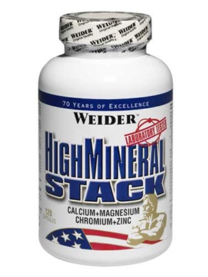 Weider Germany High Mineral Stack 120 cap 120 капсул