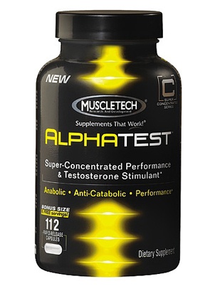 Muscletech Alpha Test 112 капсул