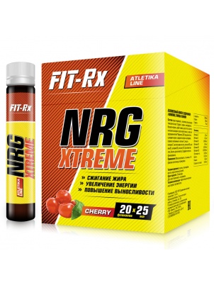 FIT-Rx NRG Xtreme Box 20amp x 25ml