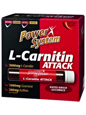 Power System L-Carnitin Attack 20 ампул