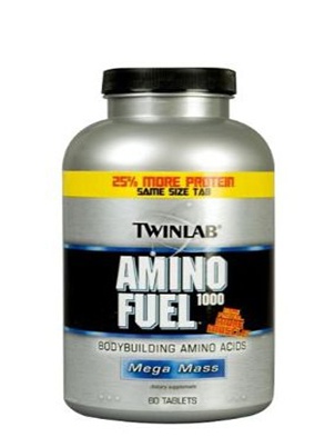 TwinLab Amino Fuel Tabs 60 tab 60 таблеток