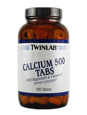 TwinLab Calcium 500mg Vit.D 180 tab