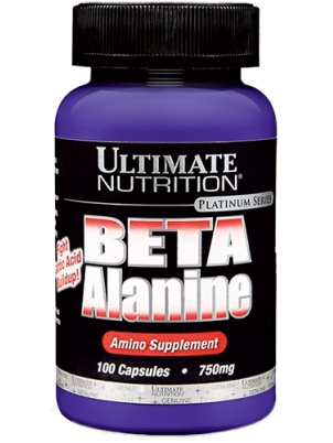 Ultimate Nutrition Beta Alanine 750mg 100 cap 100 капс.