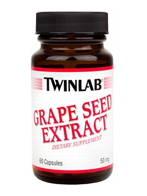 TwinLab Grape Seed Extract 50mg 60 cap
