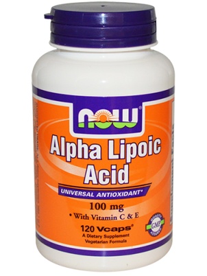 NOW  Alpha Lipoic Acid 100mg 120 cap 120 капс.