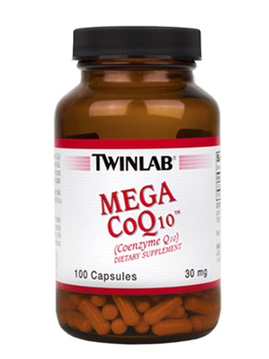 TwinLab Mega COQ10 Caps 100 cap
