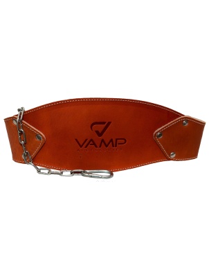 Vamp Пояс кожаный с цепью VAMP RE-L2008 