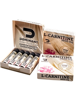 Dominant L-Carnitine 3600mg 5amp