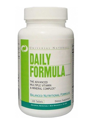 Universal Nutrition Daily Formula 100 tab 100 таблеток