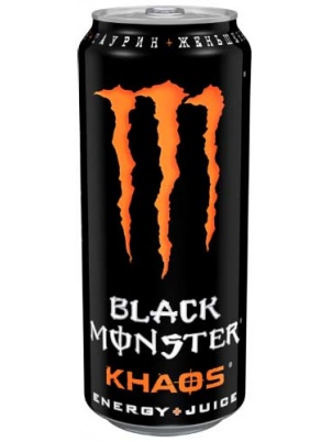Monster Energy Black Monster Khaos 500ml 0,5 л.