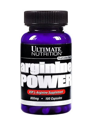 Ultimate Nutrition Arginine Power 100 cap 100 капсул