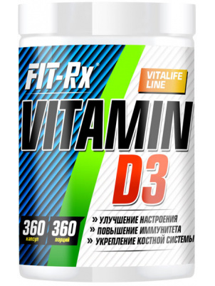 FIT-Rx Vitamin D3  360 cap