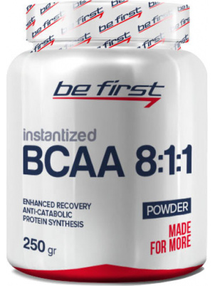 Be First BCAA 8:1:1 Unflavored 250g 250 гр.