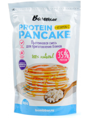 Bombbar Protein Pancake Протеиновая смесь для приготовления блинов 420g Творог