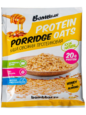 Bombbar Protein Porridge Oats 60gr Медовый