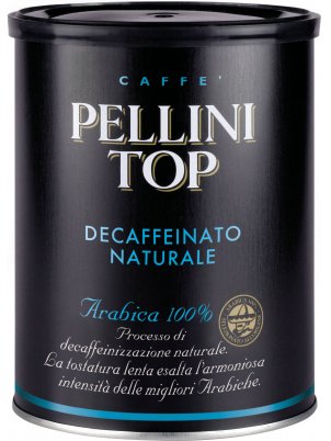 Pellini Молотый кофе  PELLINI "Top Dec" без кофеина 250g 250 г