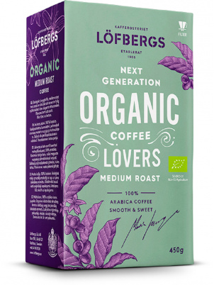 Lofbergs Молотый кофе Lofbergs Organic Medium Roast 450g