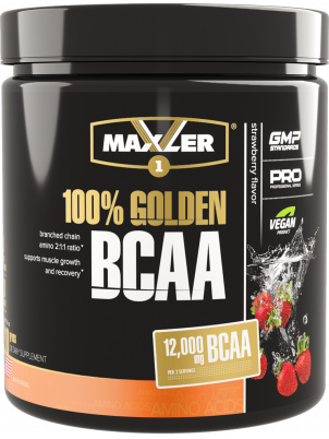 Maxler 100% Golden BCAA без сахара 210g