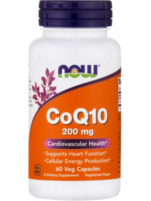 NOW  NOW / CoQ10 200 mg 60 cap