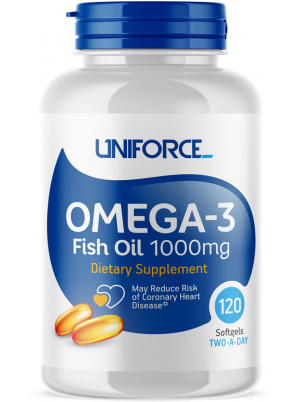 Uniforce  Omega-3 1000 mg  120 cap