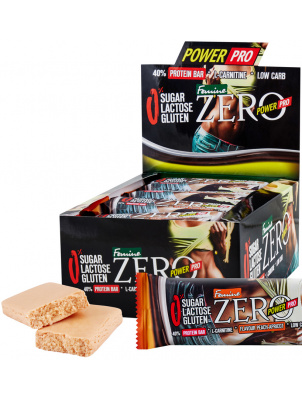 Power Pro  Батончик ZERO FEMINE 40% белка Без сахара 20шт х 50г Персик-абрикос
