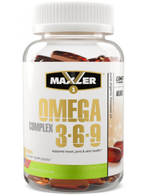 Maxler Omega 3-6-9 Сomplex 90 softgels