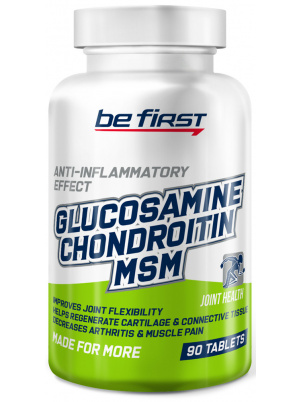 Be First Glucosamine Chondroitine MSM 90 tab