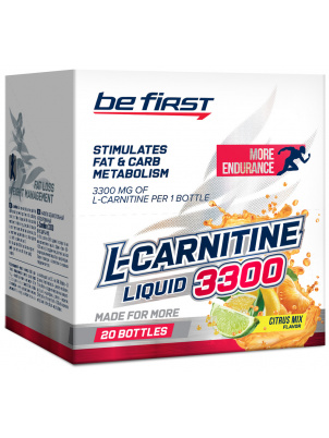 Be First L-carnitine 3300 20 amp