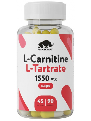 Prime Kraft L-Carnitine L-Tartrate 1550mg  90cap