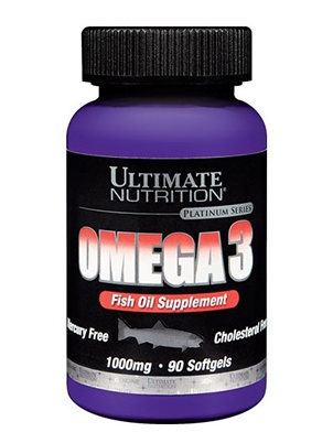 Ultimate Nutrition Omega 3 1000mg 90 softgels 90 софтгельевых капсул