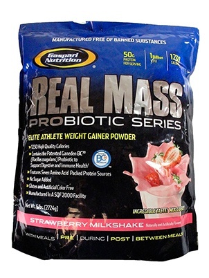Gaspari Nutrition Real Mass Probiotic 5450g 5450 г