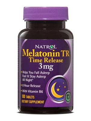 Natrol Melatonin TR 3 mg 100 tab 100 таблеток