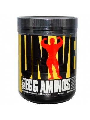 Universal Nutrition 100% Egg Aminos 250 tab 250 таблеток