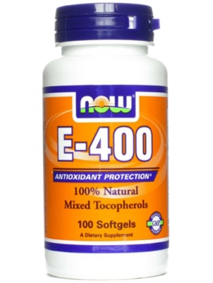 NOW  E-400 (Mixed Tocopherols) 100 cap