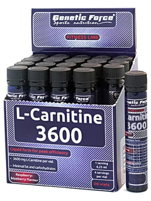 Genetic Force L-Carnitine 3600 30 амп.