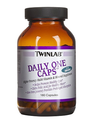 TwinLab Daily One Caps without iron 180 cap