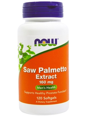 NOW  Saw Palmetto Extract 160mg 120 softgel 120 капс.