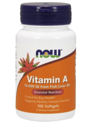 NOW  Vitamin A 10000ME 100 cap