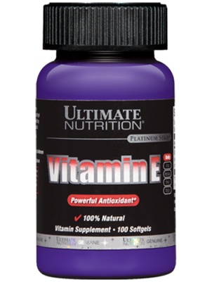 Ultimate Nutrition Vitamin E 100 sftg 100 капс.