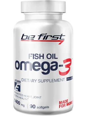 Be First Omega-3 + vitamin Е 90 cap 90 капсул