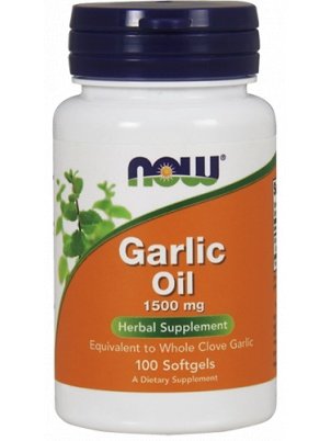 NOW  Garlic Oil 1500mg 100 cap