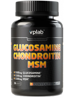VP  Laboratory Glucosamine Chondroitin MSM 90 tab