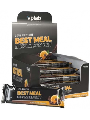 VP  Laboratory 32% Best Meal Replacement Bar Box 20 x 60g