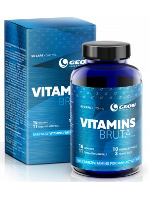 Geon Brutal Vitamins 90 cap